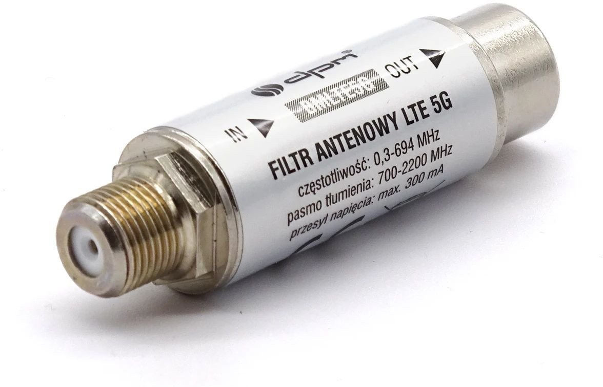Filtr LTE DPM BMLTE5G "F" 0,3-694MHz, wewnętrzny
