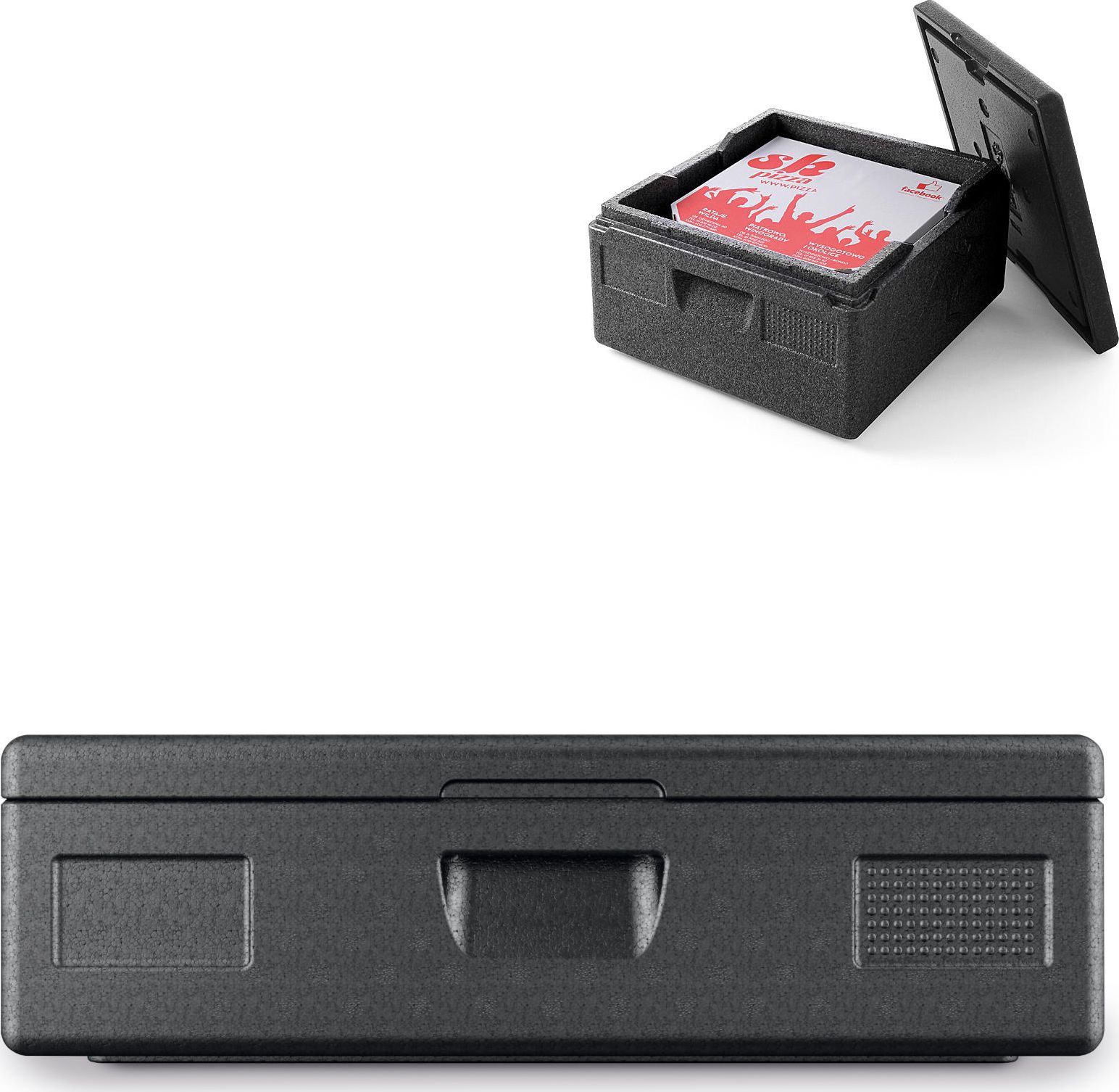 Hendi Pojemnik termoizolacyjny termiczny do pizzy 3 x pizza śr. 50cm Pojemnik termoizolacyjny termiczny do pizzy 3 x pizza śr. 50cm