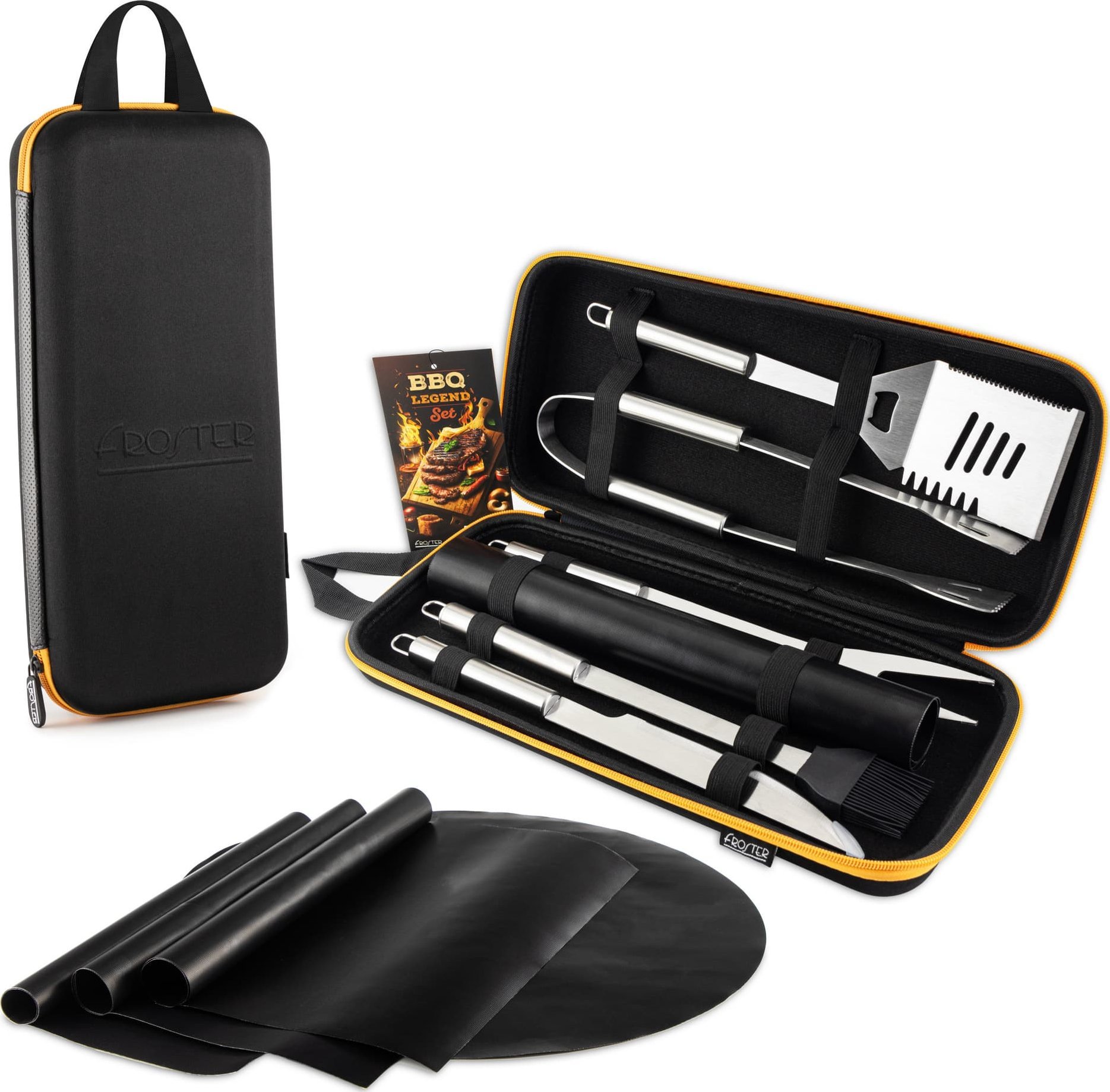 Froster BBQ Legend Set - prezent na grilla akcesoria maty