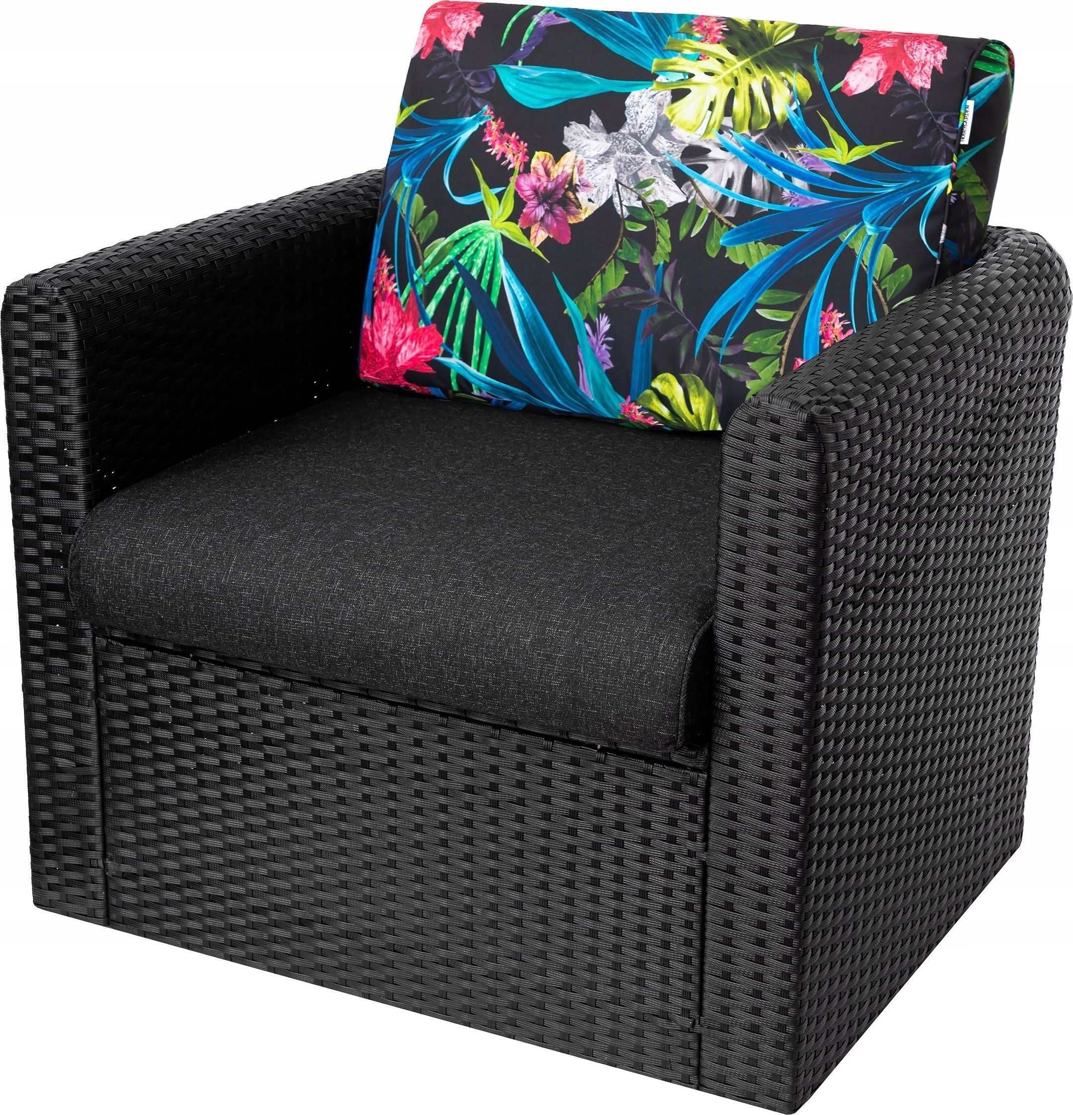 Hobbygarden R1 PODUSZKA NEL CZARNY + KOLOROWE LIŚCIE