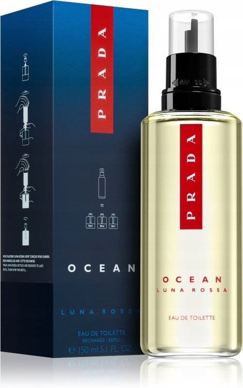 PRADA LUNA ROSSA OCEAN (M) EDT/S REFILL 150ML