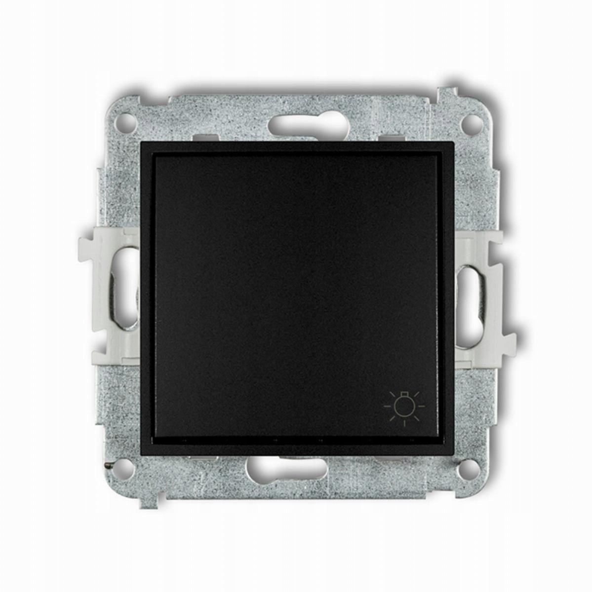 Karlik Mechanizm łącznika zwierny światło czarny mat 12IWP-5