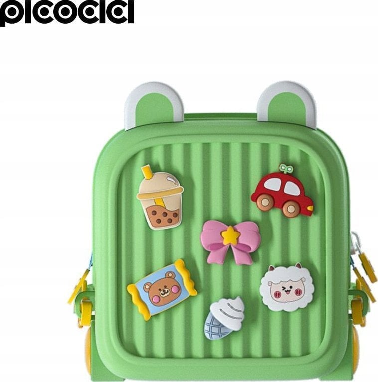 PICOCICI Mały plecak podróżny K32 zielony