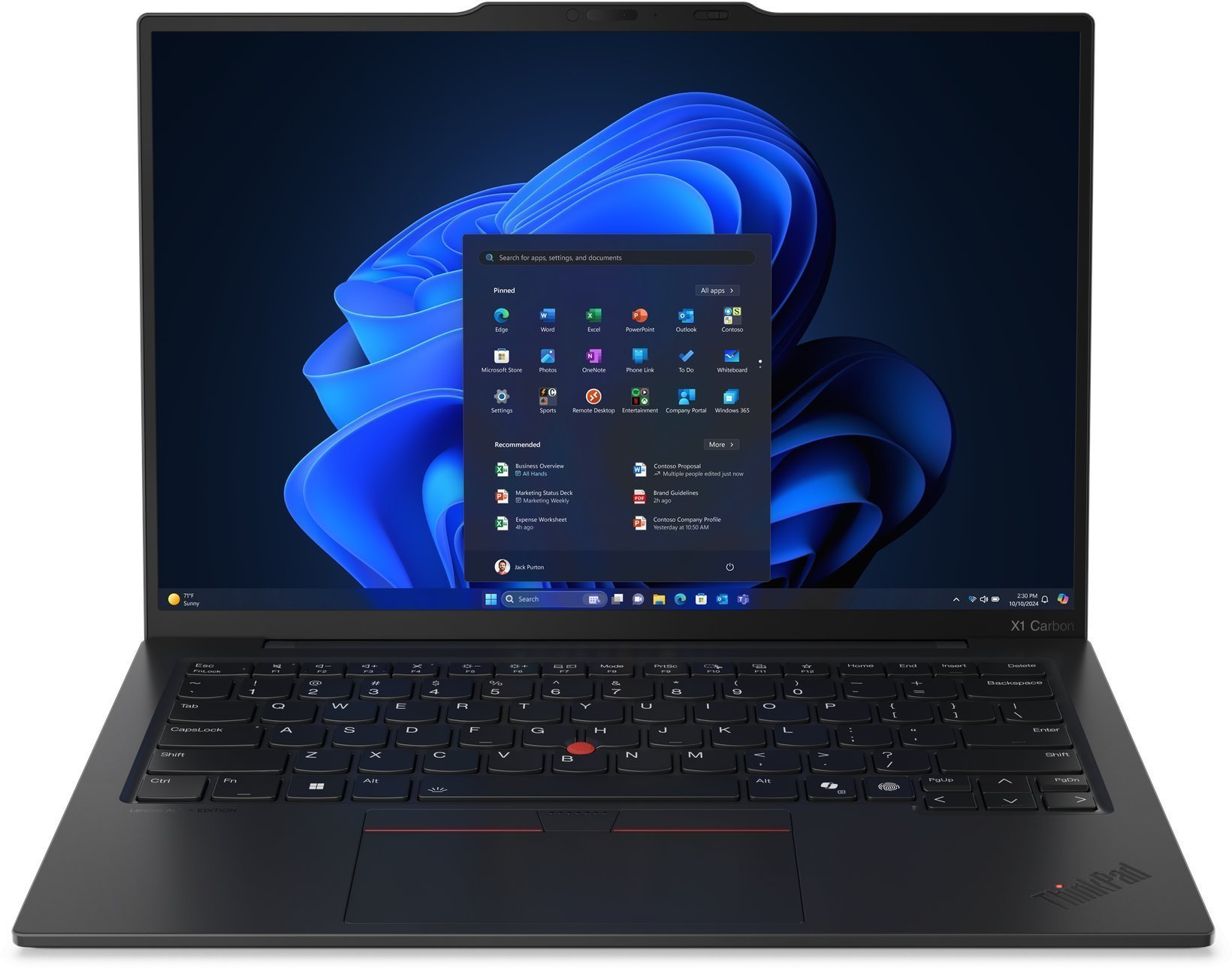 Laptop Lenovo ThinkPad X1 Carbon G13 Ultra 7 255U / 32 GB / 1 TB / W11 Pro (21NX00FPMH)