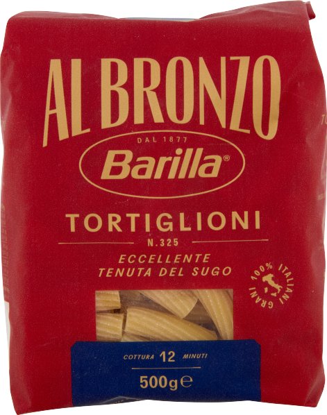 Makaron Tortiglioni Bronzo n. 325 500g - Barilla