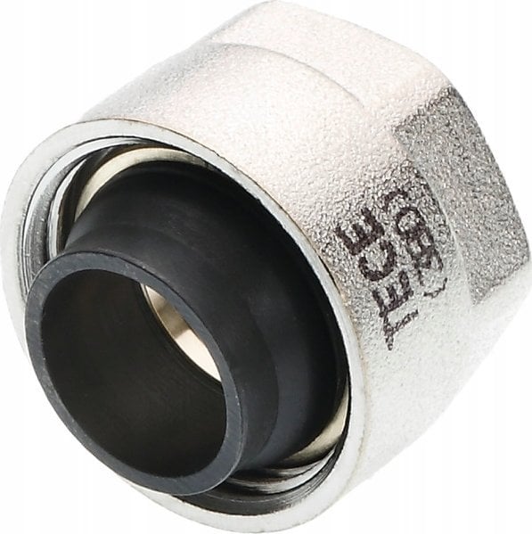 Tece Tece niklowany śrubunek zaciskowy typu Quetsch, 15 mm Cu x R 1/2" 740133