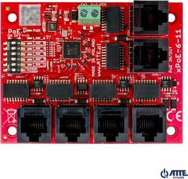 Atte SWITCH 5-PORTOWY POE ATTE xPoE-6-11-OF