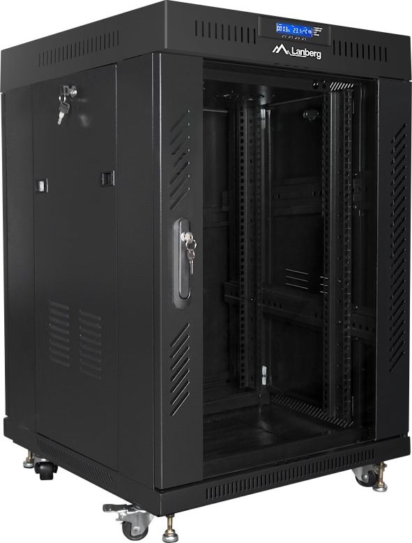 Szafa Lanberg Stojąca 19" 15U (FF01-6615-12BL)