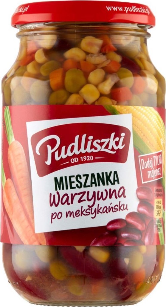 Pudliszki Pudliszki Mieszanka warzywna po meksykańsku 450 g