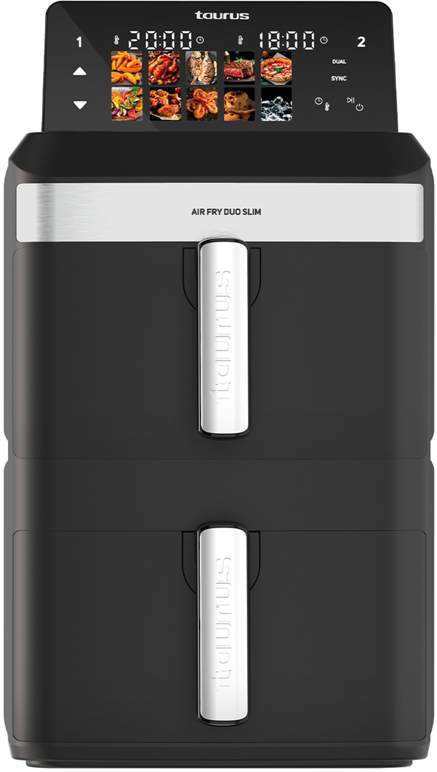 Frytkownica beztłuszczowa Taurus FRYTKOWNICA BEZTŁUSZCZOWA FRYTOWNICA AIR FRYER Duo Slim 13L 2800W