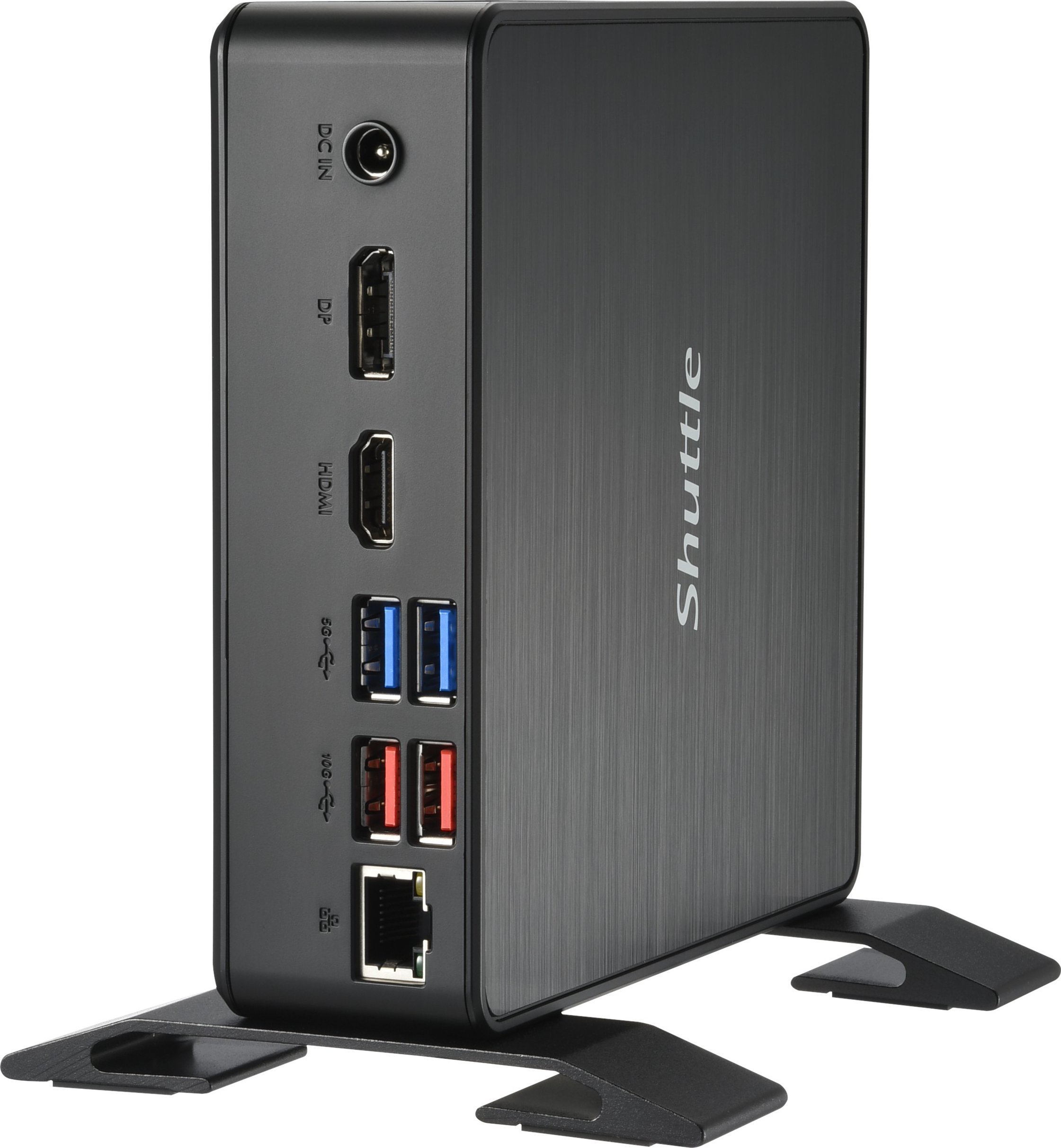 Komputer Shuttle Shuttle Barebone NC40U5 Black (Core i5-1235U) 24/7, Dual Video, Ultra HD