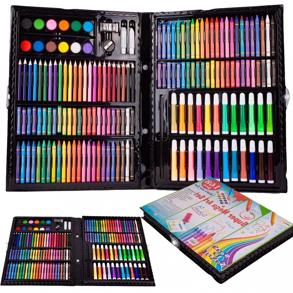 Zestaw plastyczny do malowania 168 elementów