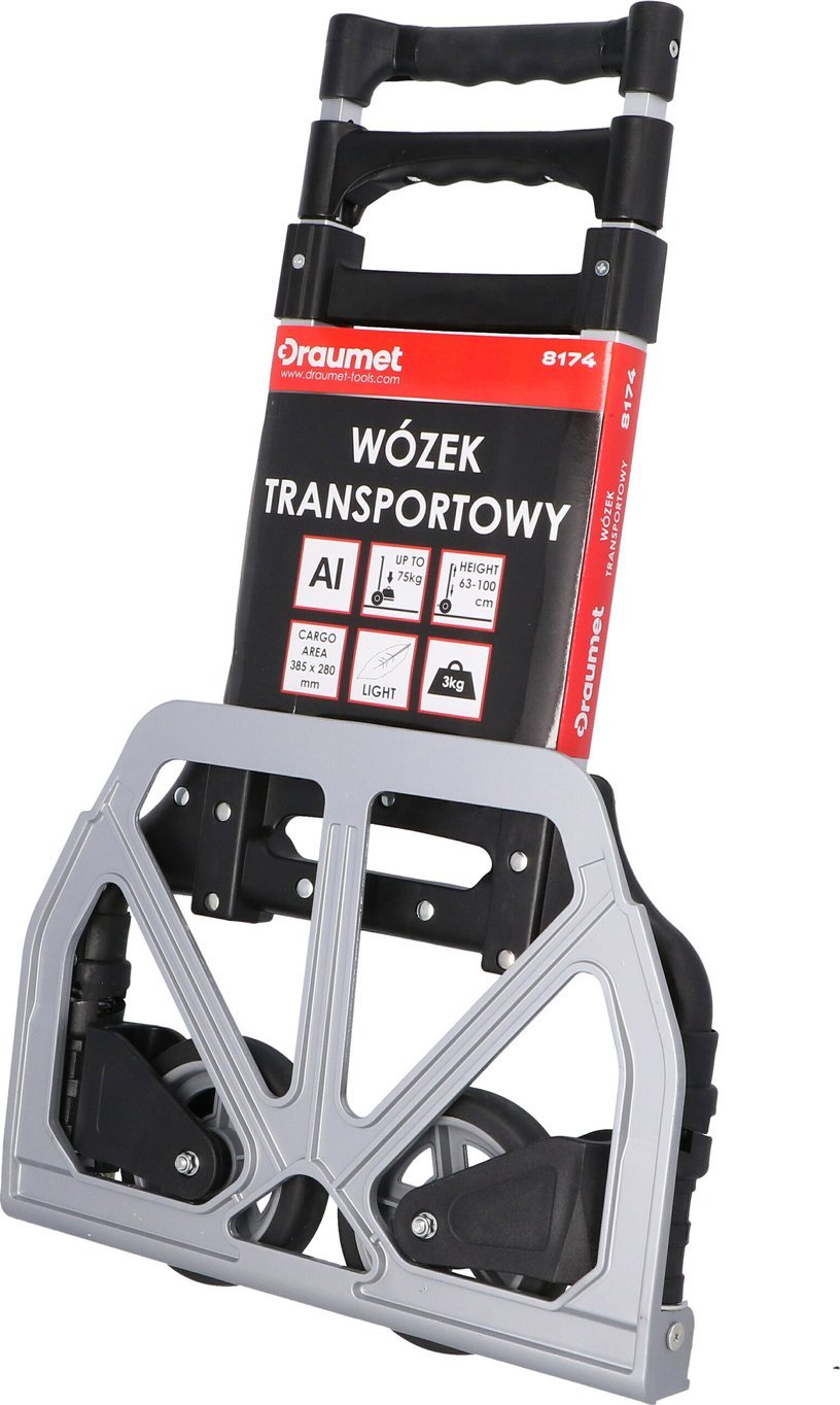 Wózek narzędziowy DRAUMET DRAUMET Wózek transportowy składany 75kg one size