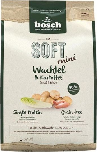 Bosch Petfood Plus Bosch Soft Mini Przepiórka & Ziemniak 1kg