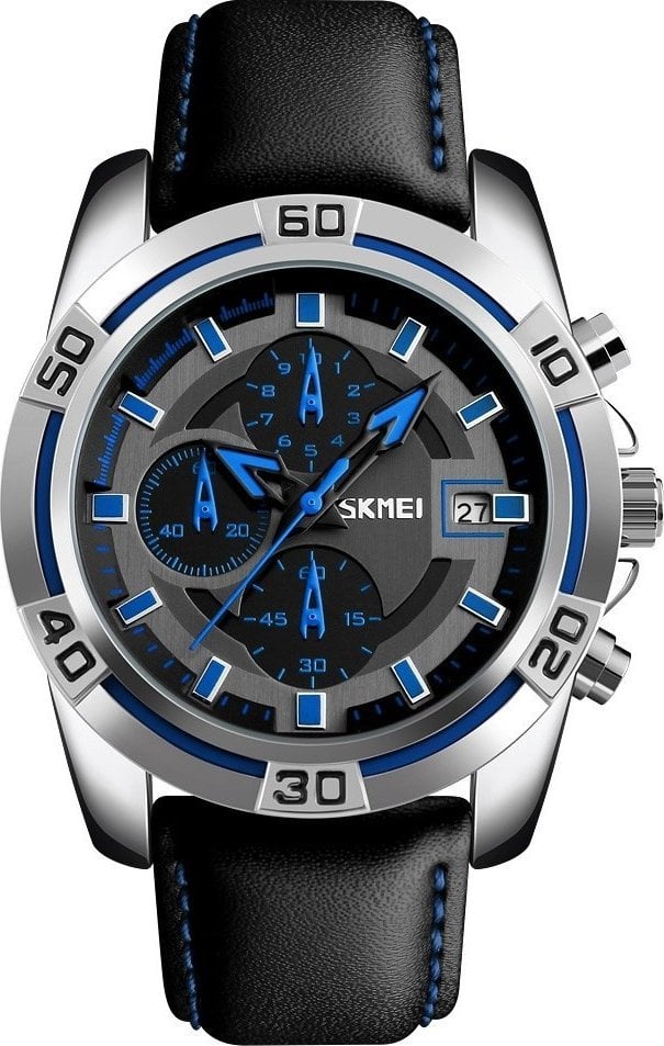 Zegarek Męski Skmei 9156SIBU + BOX