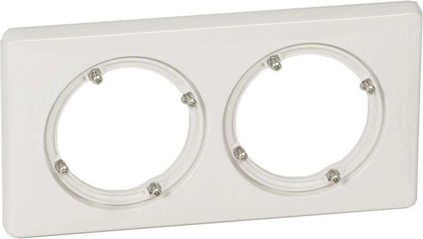 Legrand Ramka podwójna Celiane IP44 biała 069072