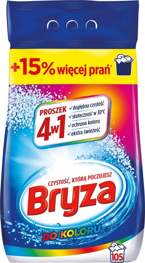 Bryza Proszek do Prania 4w1 Kolor 6.825 kg