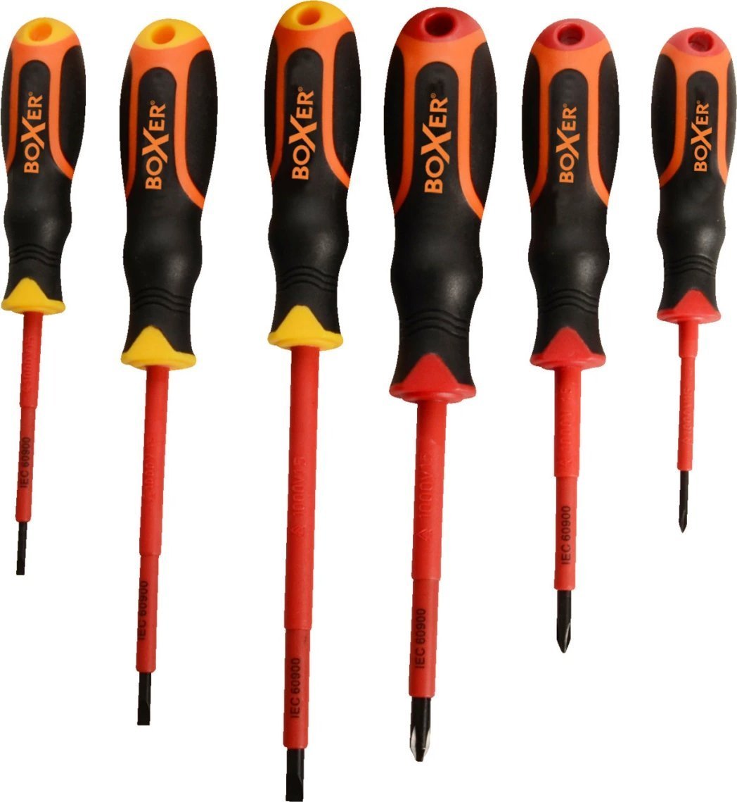 BOXER Skruetrækkersæt VDE - 6 dele