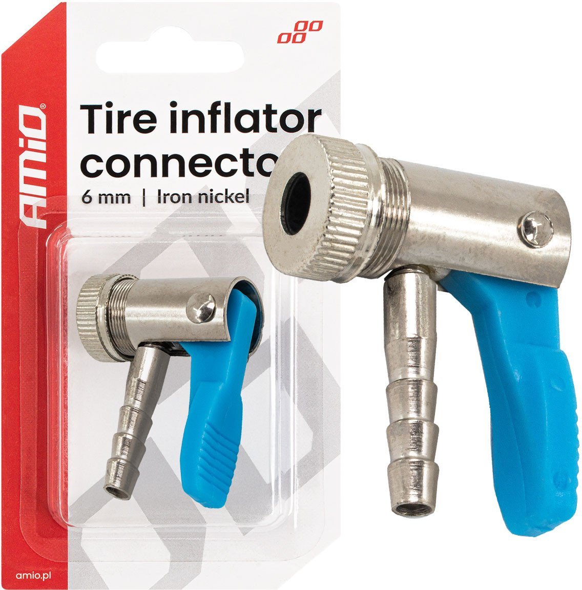 Adapter kompresora 6mm amio-04497