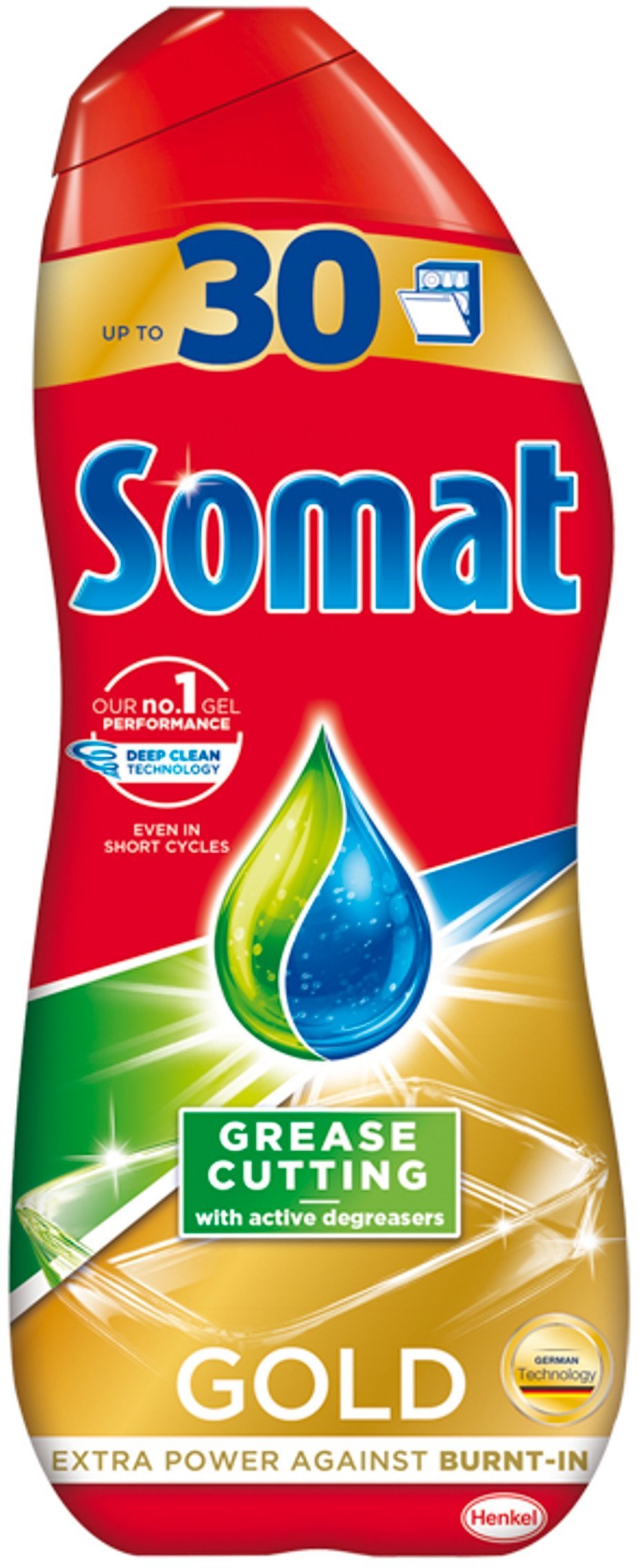 ANTI-GREASE GEL SOMAT GOLD 30WL