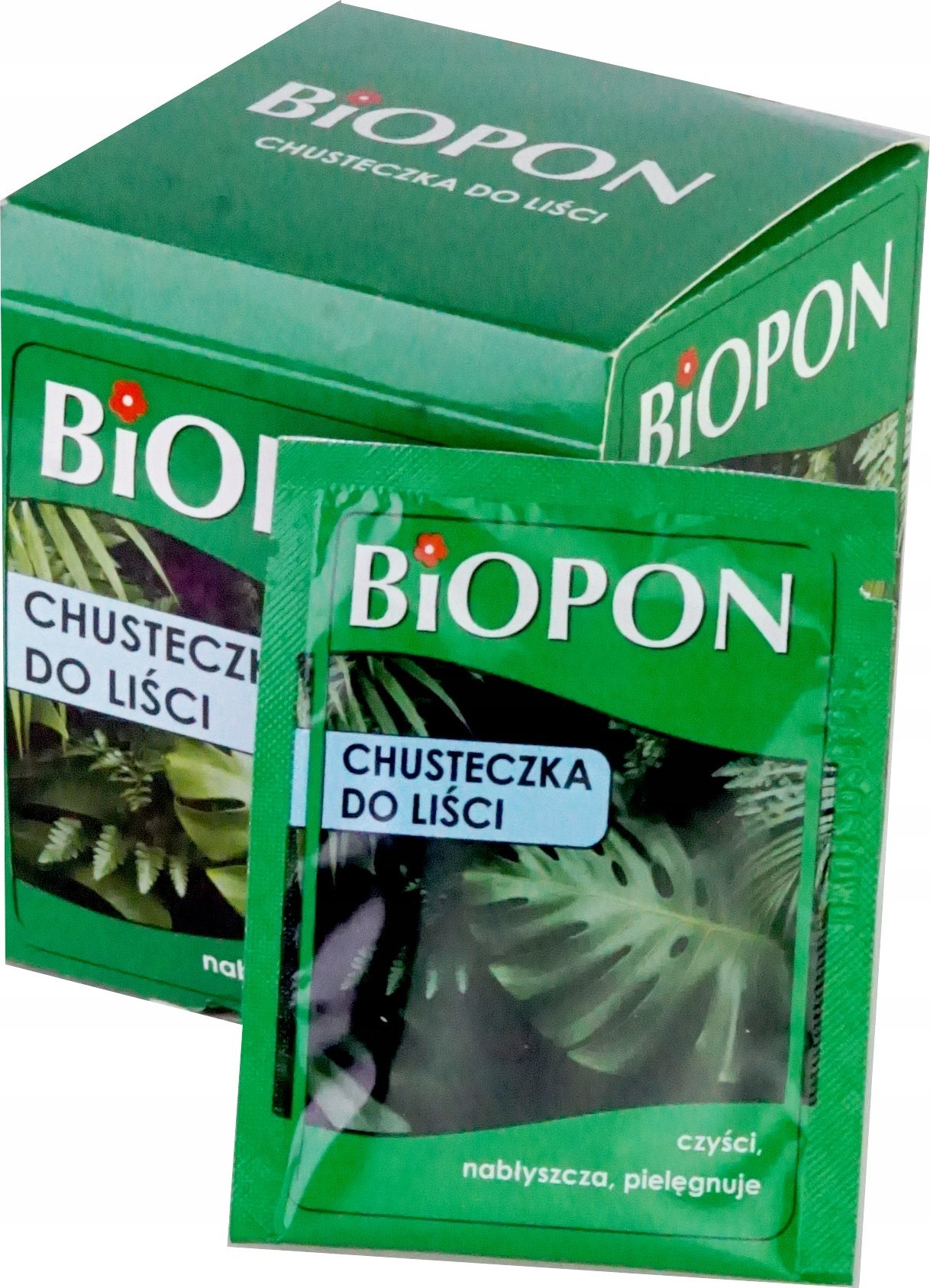 Chusteczka pielęgnująca do liści - 15 sztuk Ściereczka do roślin