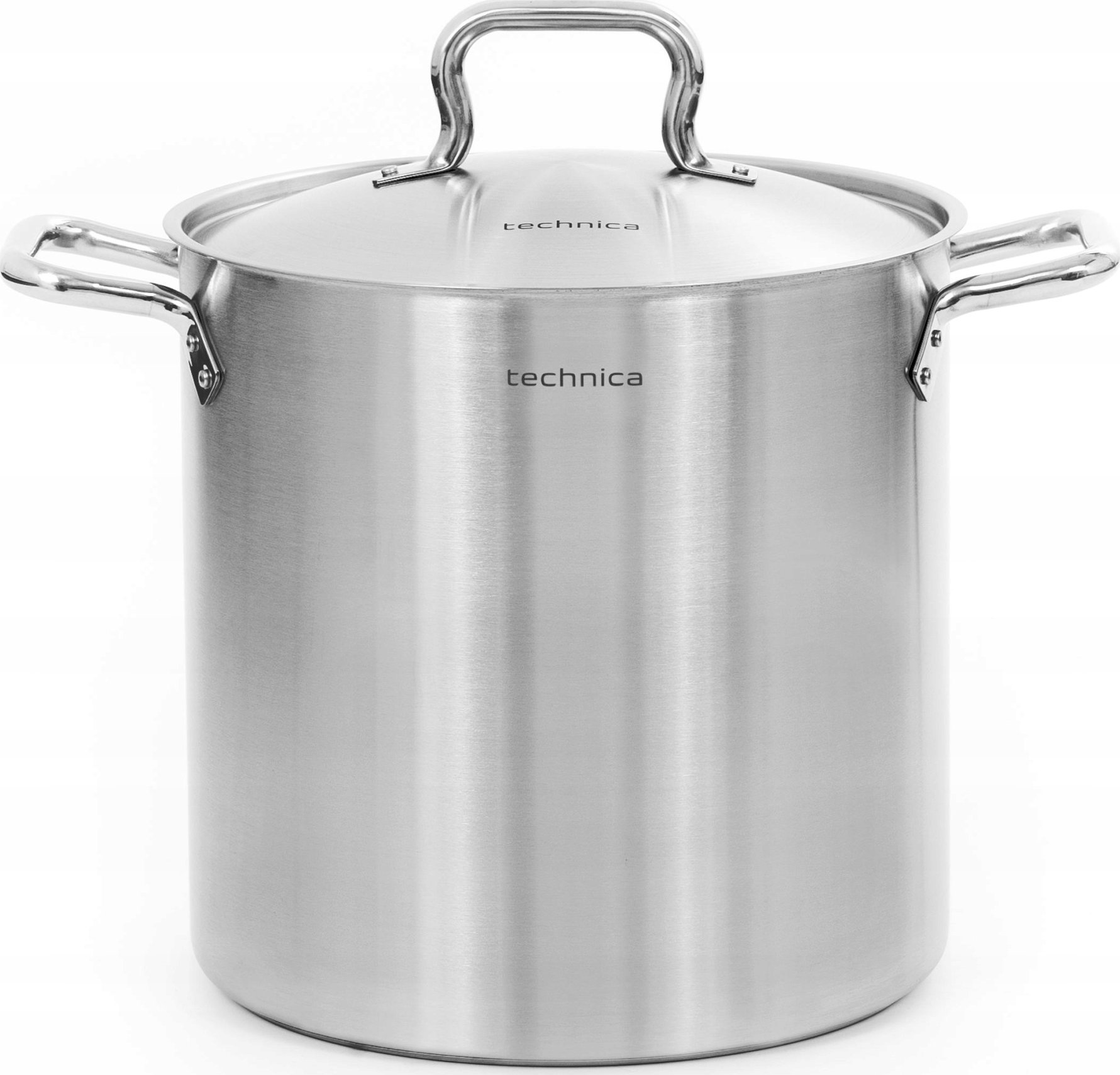 Technica Garnek wysoki 25,7 l o średnicy 320 mm z pokrywką ze stali nierdzewnej | Gold Line