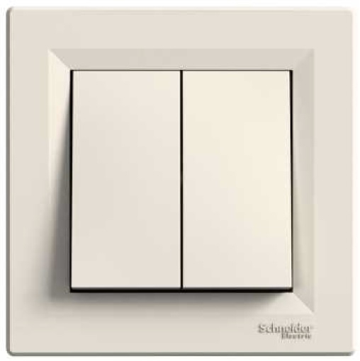 Schneider Electric Łącznik schodowy Asfora kremowy - EPH0600123