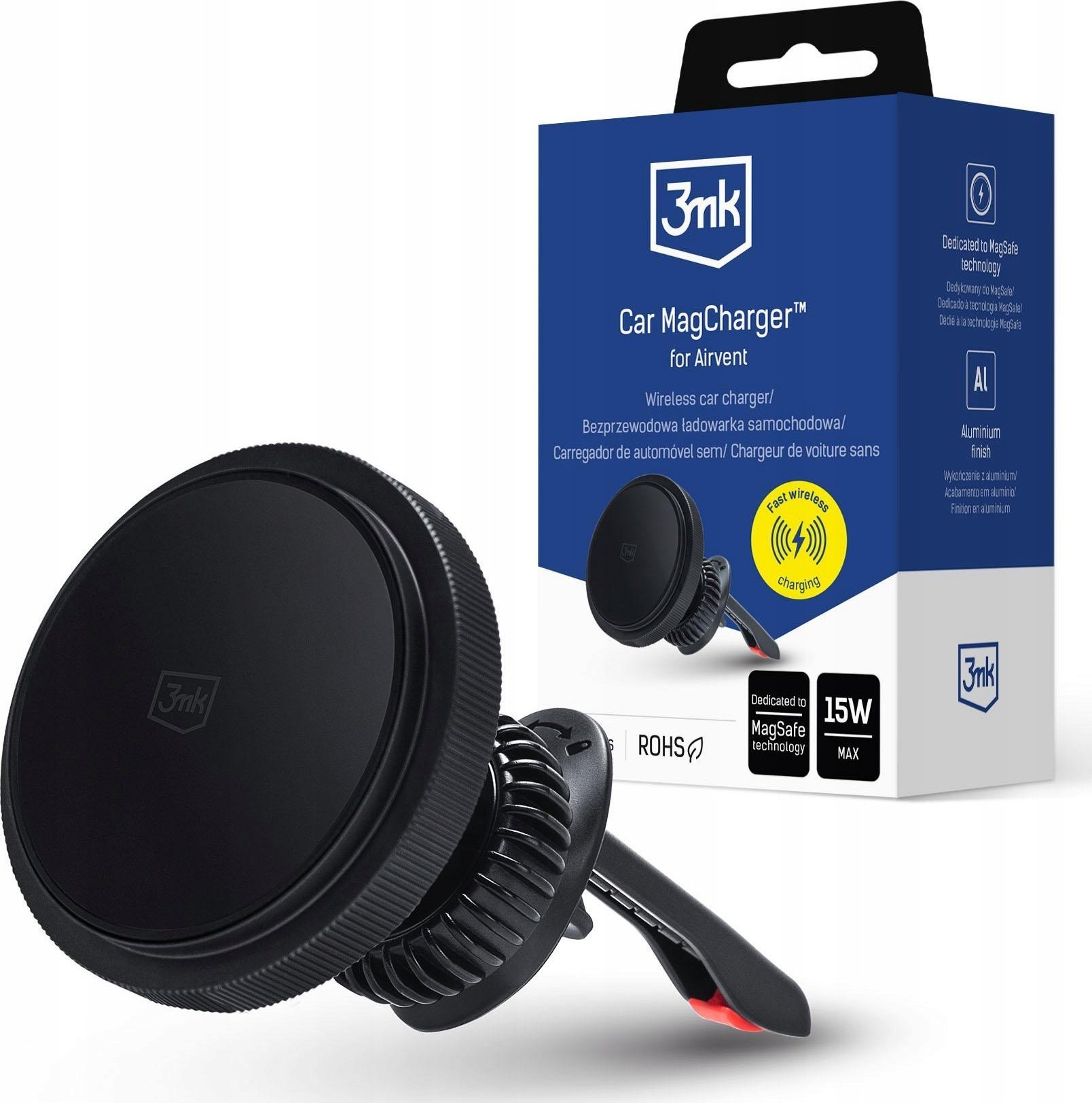 3MK Uchwyt magnetyczny do samochodu Car MagCharger