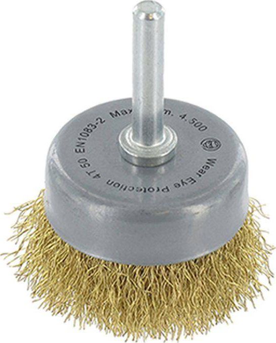 Abraboro SZCZOTKA DOCZOŁOWA 50 MM ABRABORO - DRUT MOSIĘŻNY TRZPIEŃ AB99428220 ABRABORO