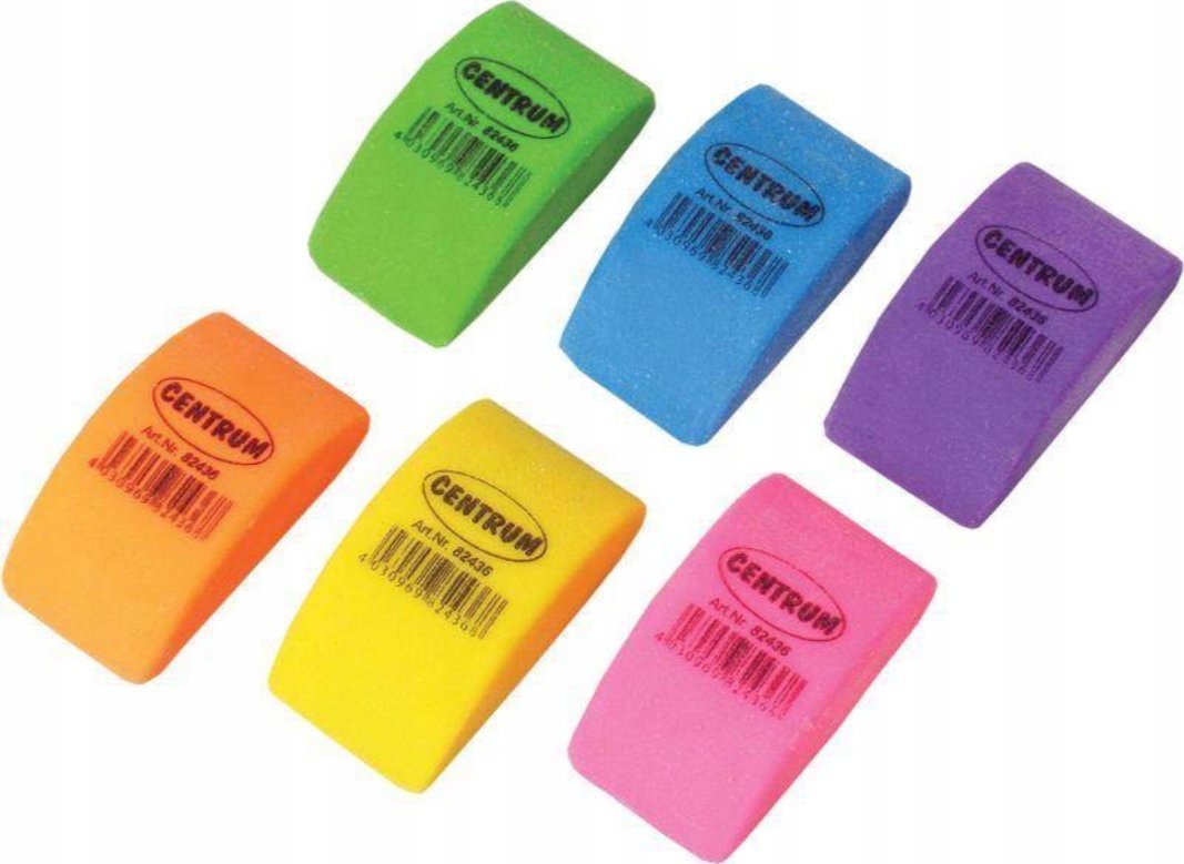 Centrum Gumka do ścierania syntetyczna CENTRUM NEON 82396 23x50x15mm