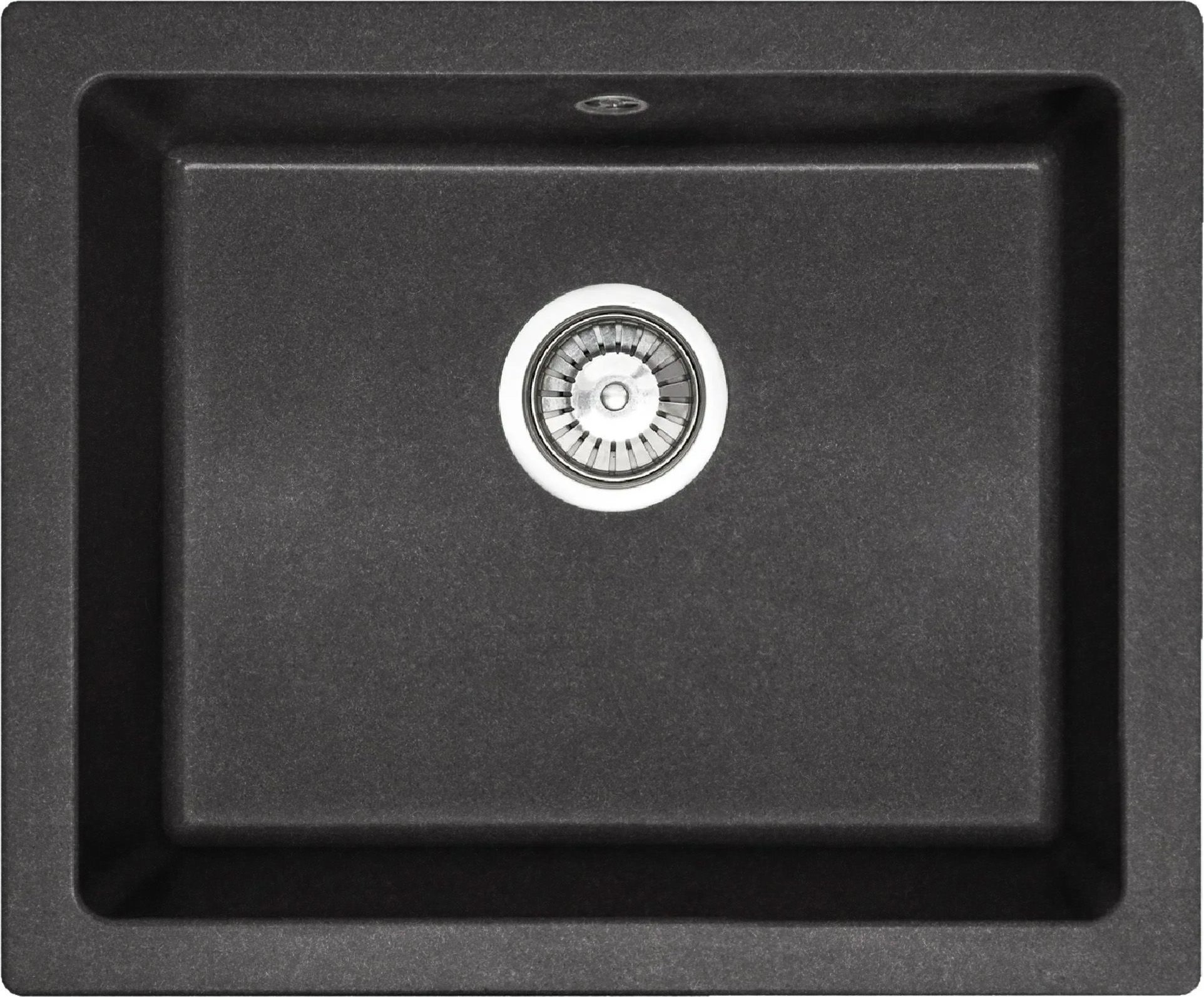 Zlewozmywak Rea Zlewozmywak granitowy Nels czarny nakrapiany