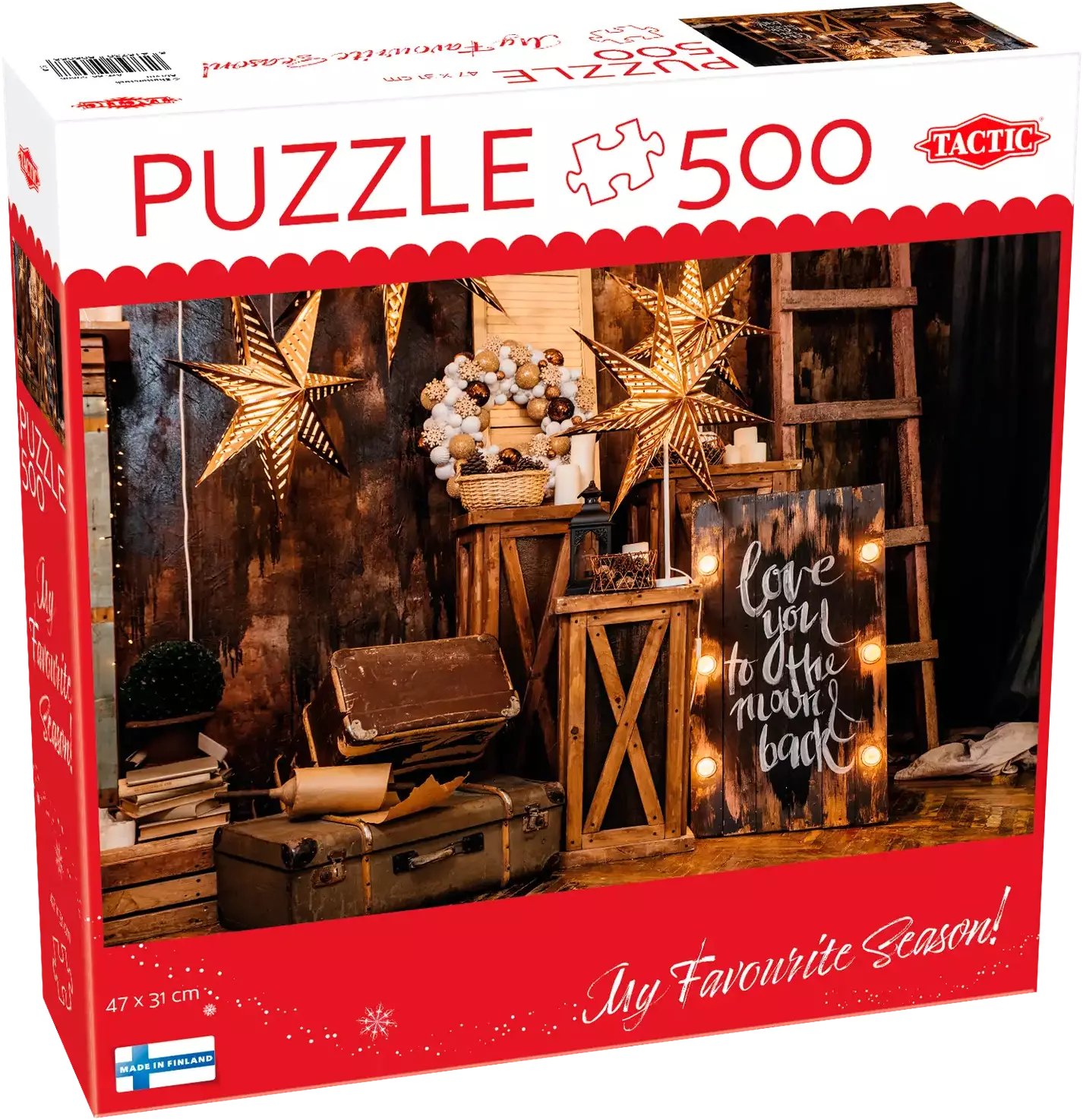 Puzzle 500 Christmas decorations