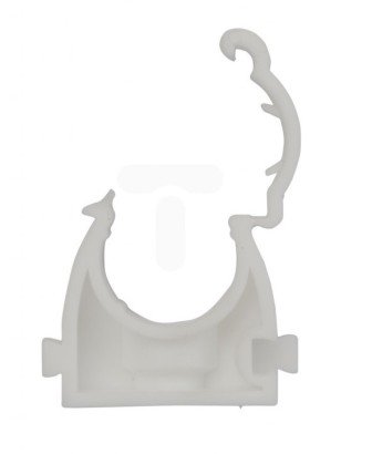 Marmat Uchwyt zamknięty do rur 28mm biały