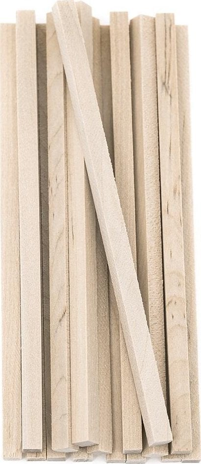 Patyczki kreatywne kwadratowe 6mm 16szt