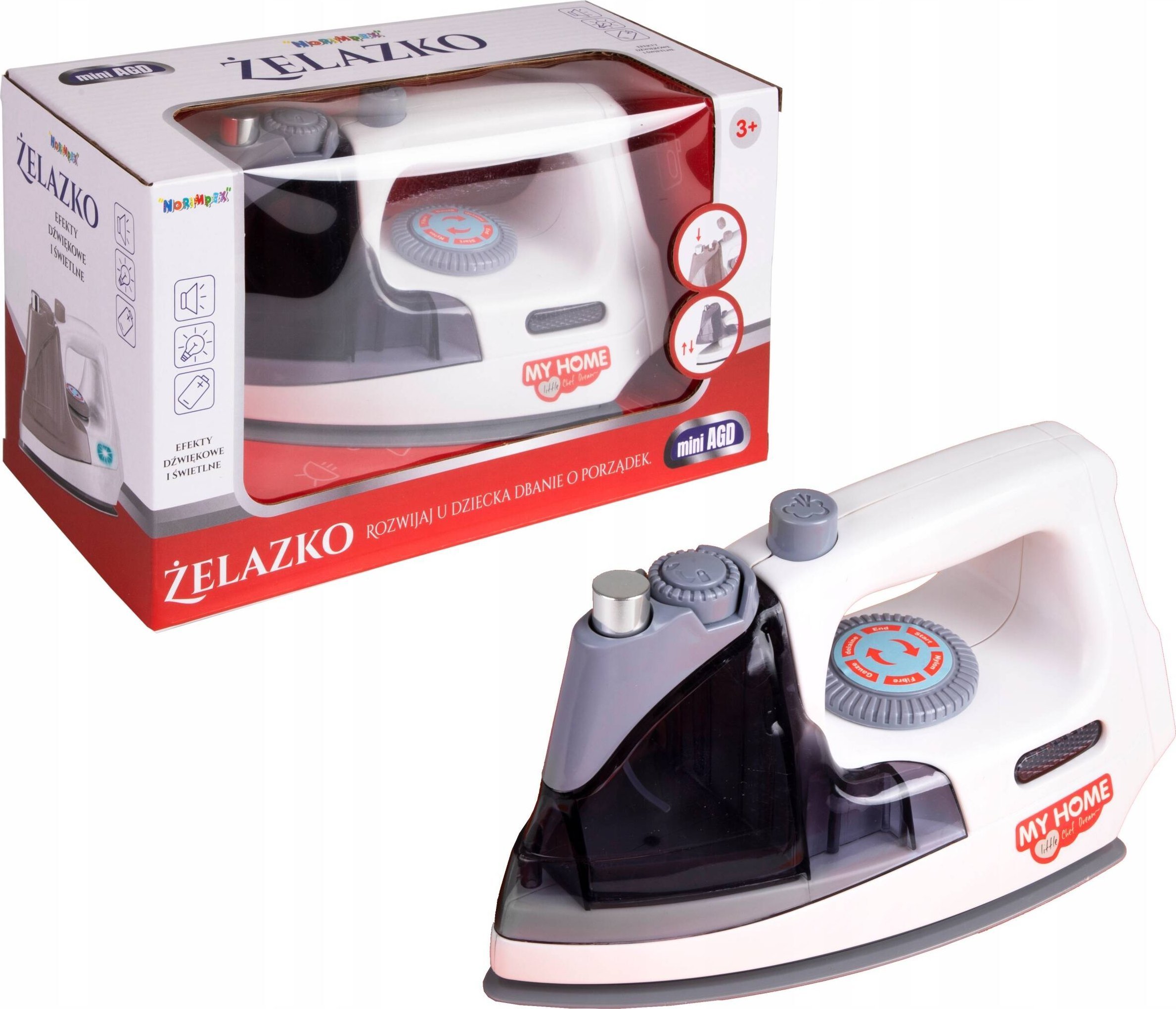 Norimpex Żelazko szare mini AGD 8416