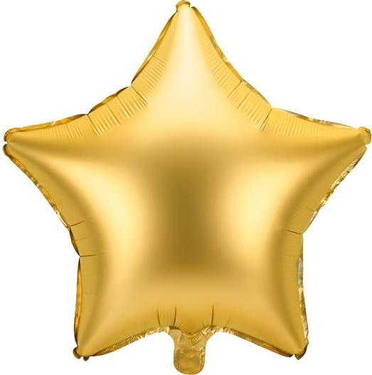 Party Deco Balon foliowy gwiazdka 48cm złoty
