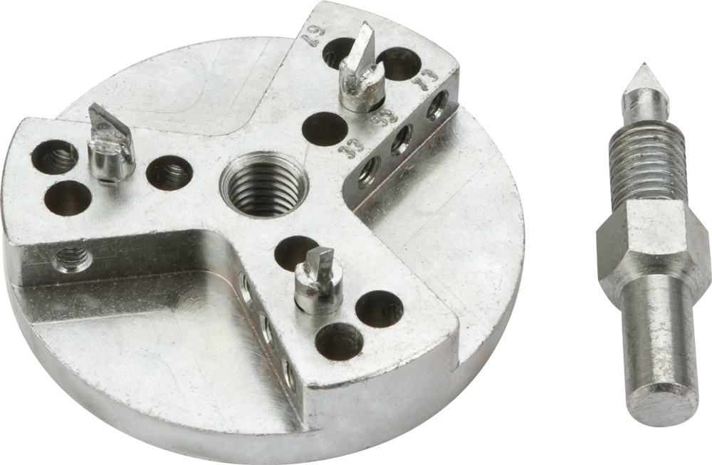 Graphite Wycinak otworów w glazurze czterozakresowy (55H540)