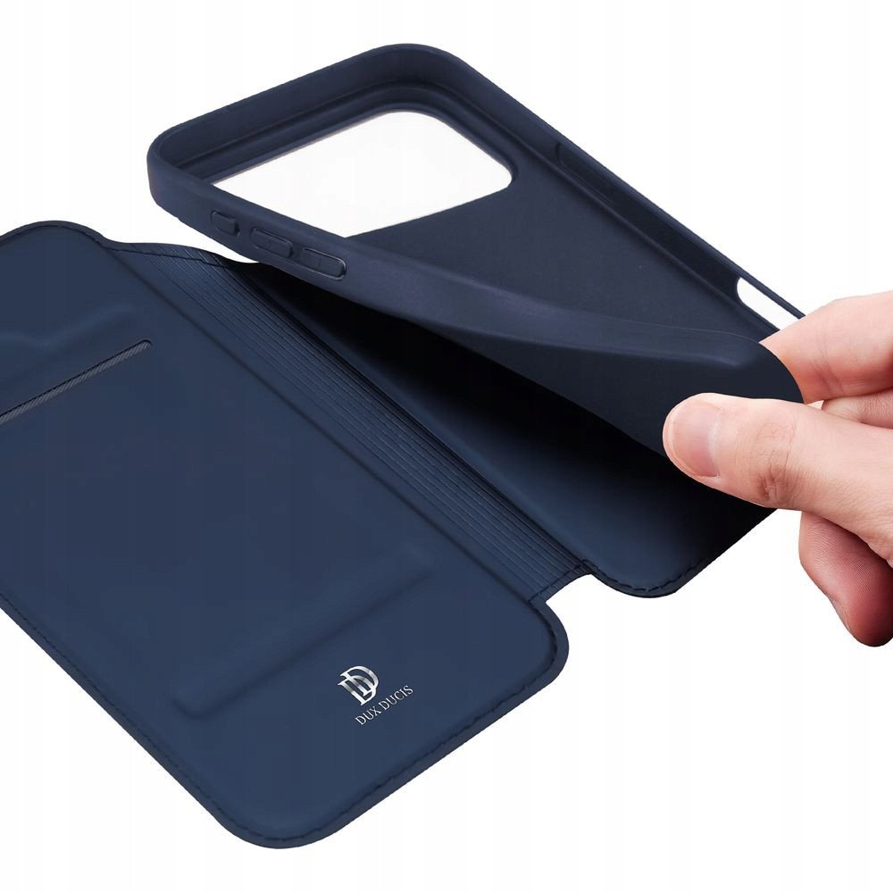 DUX DUCIS kabura SKIN PRO do IPHONE 17 PRO MAX niebieska