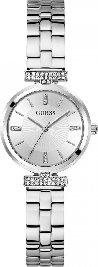 Zegarek damski Guess GW0762L1 CYRKONIE srebrny
