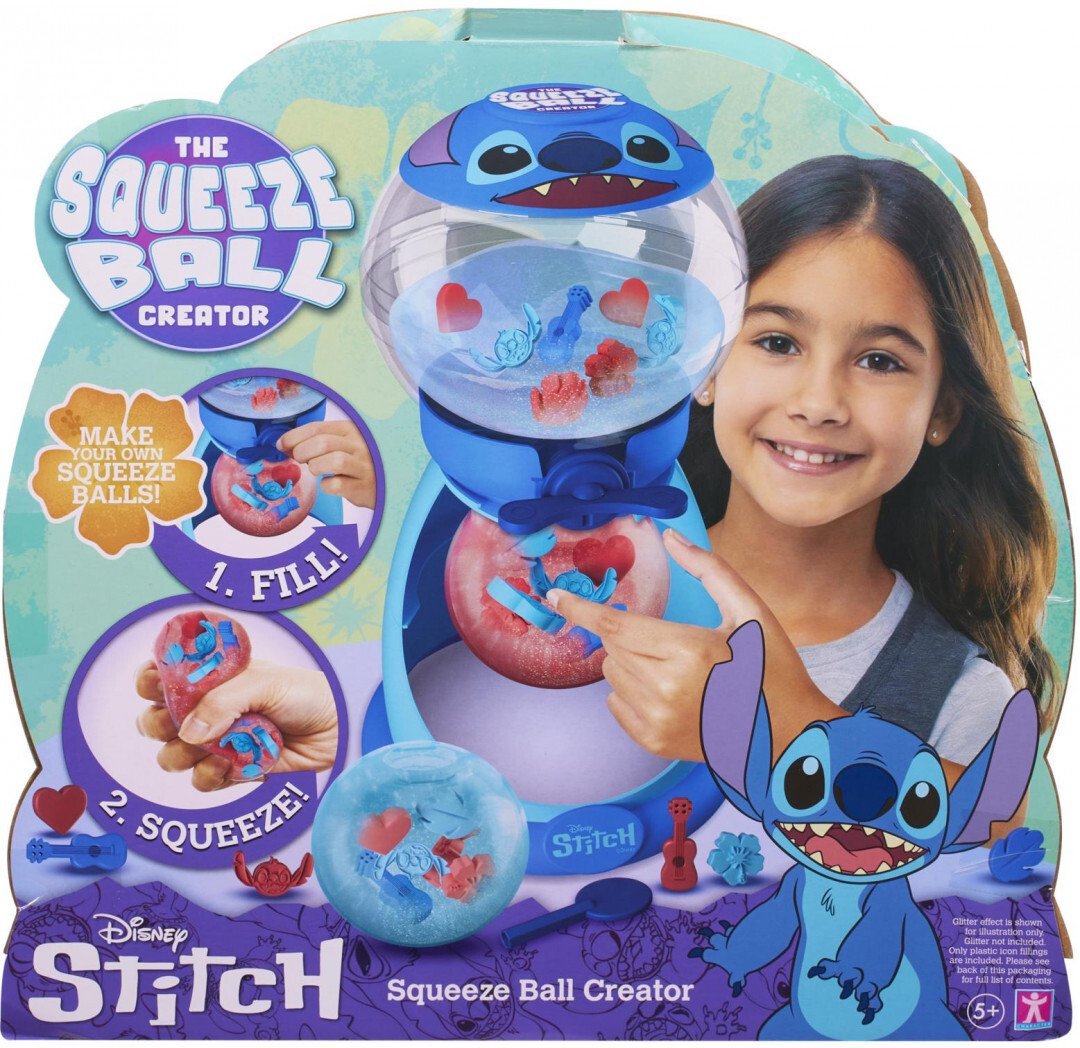 Usorteret SQUEEZE BALL CREATOR THE DIY zestaw Stitch
