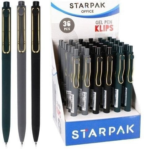 Długopis automatyczny żelowy Klips (36szt)