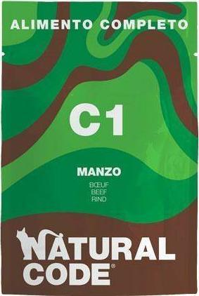 Natural Line s.r.l NATURAL CODE KOT sasz.70g C1 WOŁOWINA