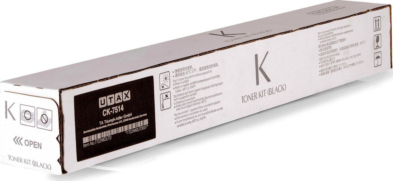 Toner Utax CK-7514 Black Oryginał (1T02NK0UT0)