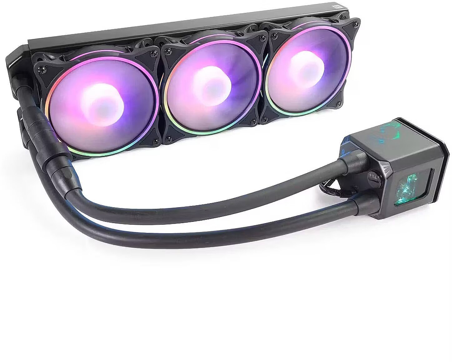 Alphacool Eisbaer 360 Aurora 1.1 ARGB AiO Wasserkhlung - 360mm, schwarz