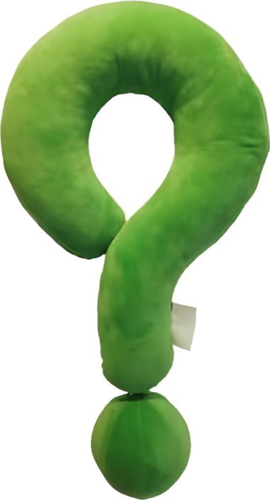 Pan i Pani Gadżet Poduszka Podróżna Na Szyję Znak Zapytania Wielofunkcyjny Zagłówek Kolory