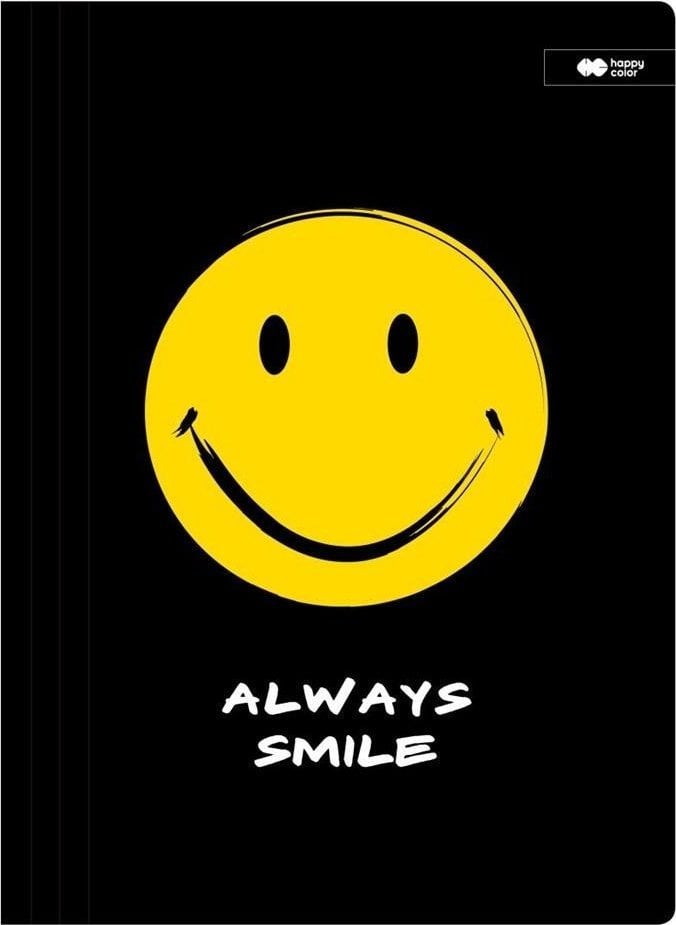 Teczka z gumką A+ Fun czarna HAPPY COLOR