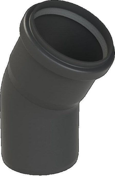 Almeva STARR Kolano 30° DN80 UV Stabilne Czarne