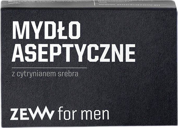 Zew For Men Mydło aseptyczne z cytrynianem srebra 85ml