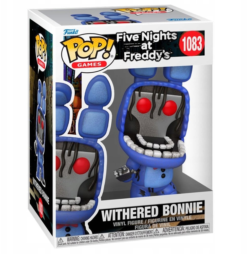 Figurka Funko Pop FUNKO POP! Figurka winylowa: Five Nights at Freddy´s - Withered Bonnie, 9 cm