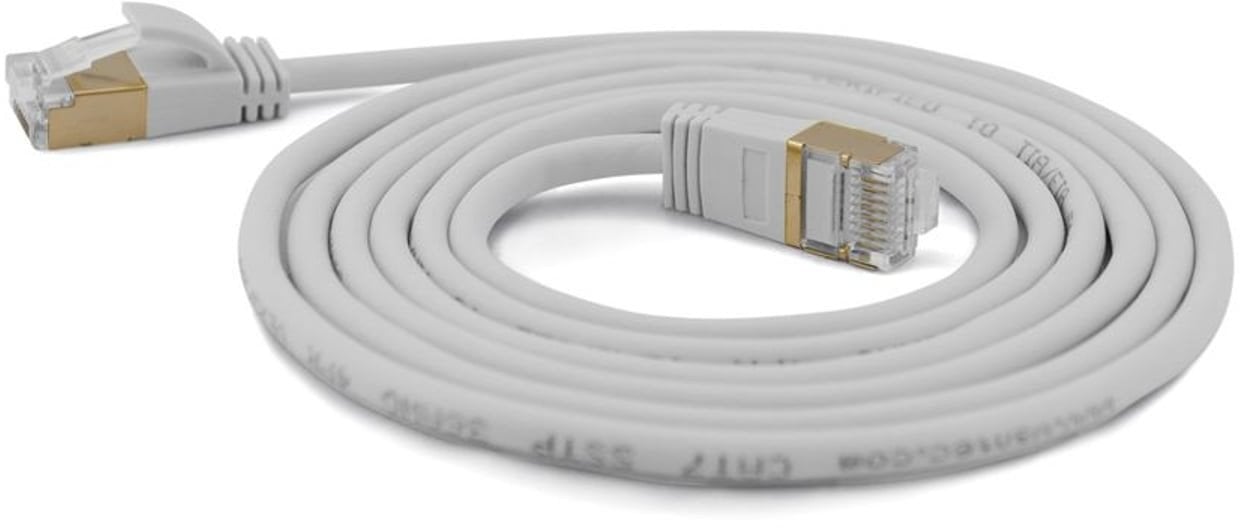 Wantec 7184 kabel sieciowy Szary 0,2 m Cat7 S/FTP (S-STP)